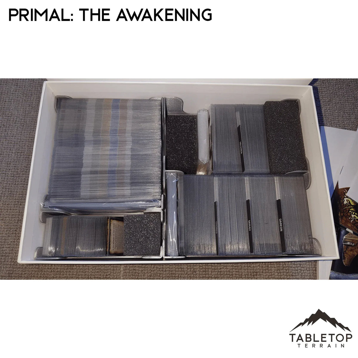 Primal: The Awakening Board Game Insert / Organizer