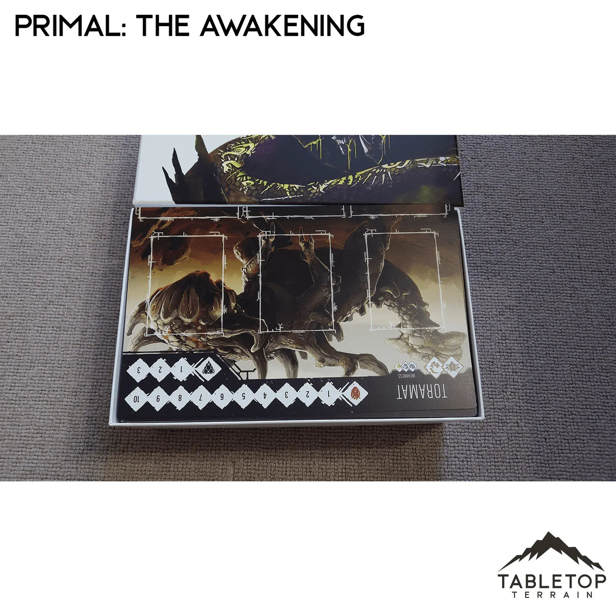 Primal: The Awakening Board Game Insert / Organizer