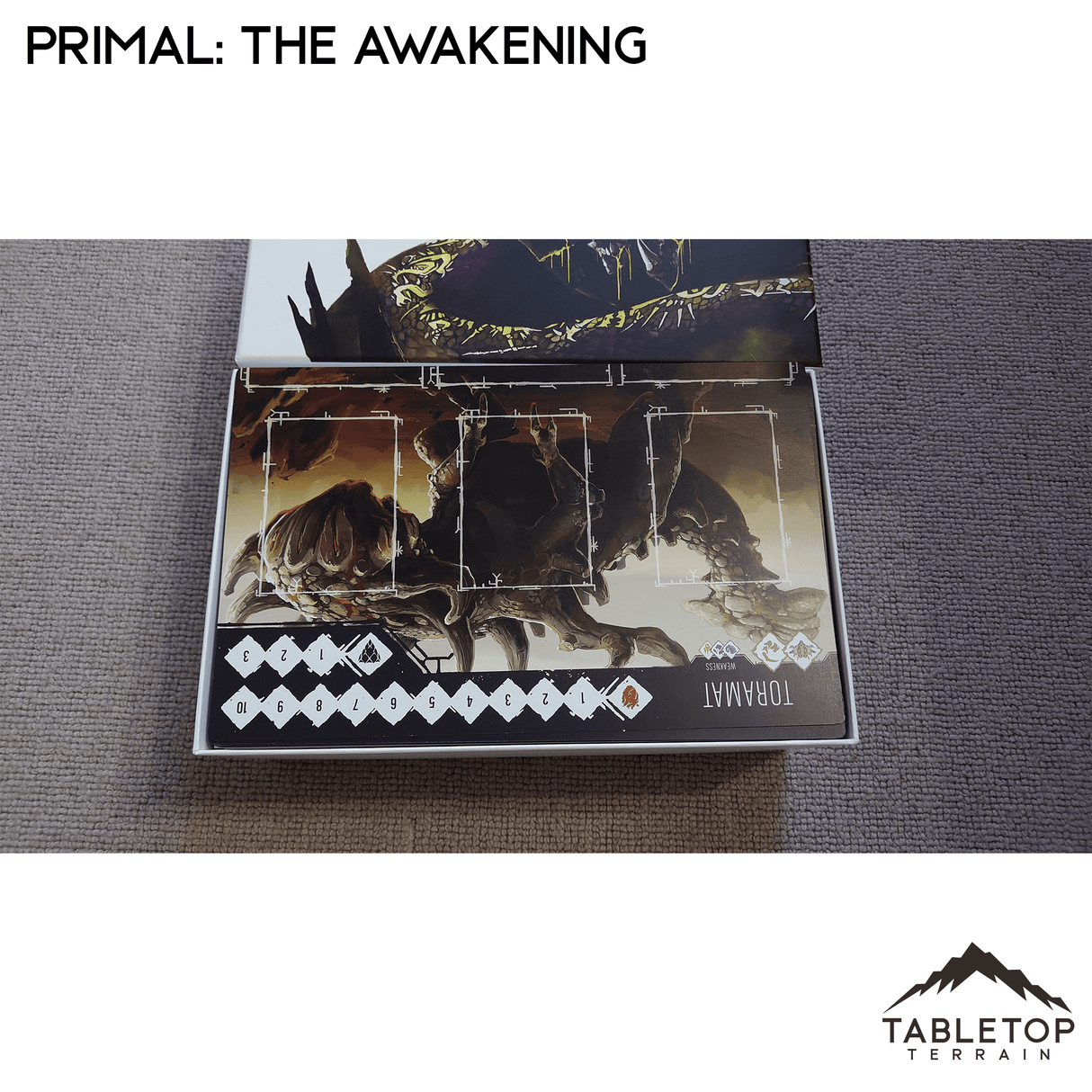 Primal: The Awakening Board Game Insert / Organizer