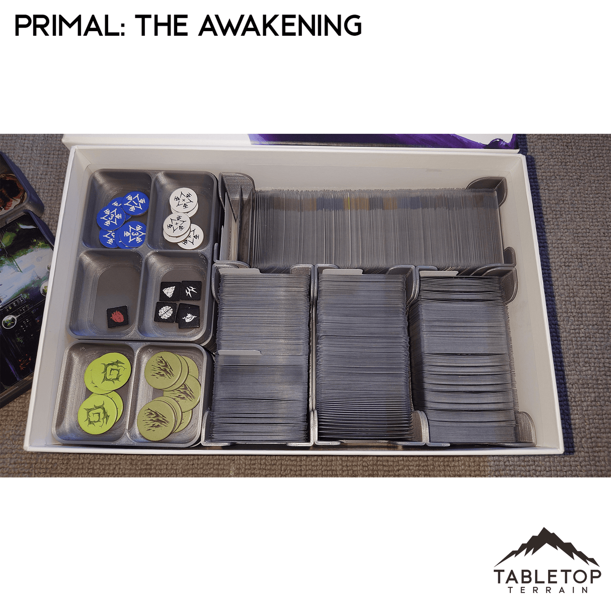 Primal: The Awakening Board Game Insert / Organizer