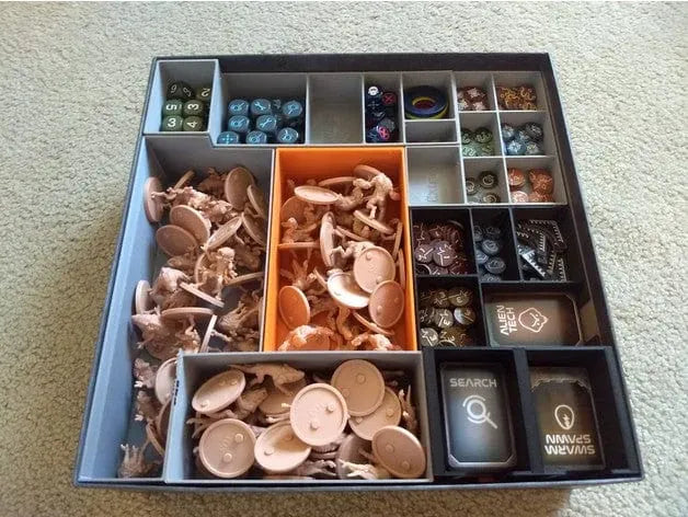 Project Elite - Board Game Insert / Organizer