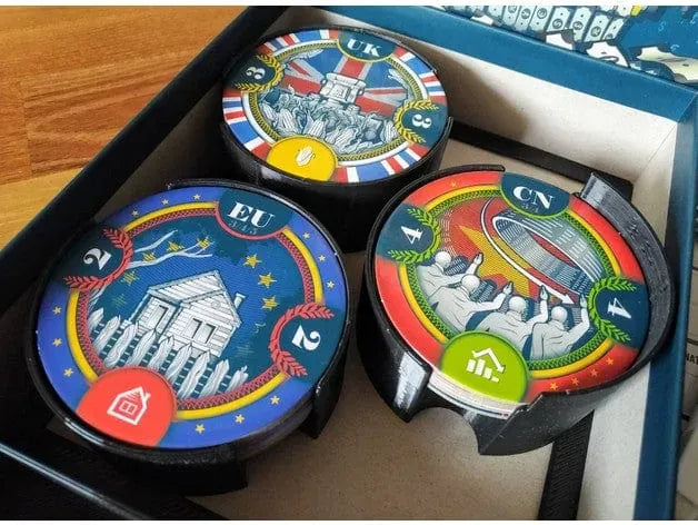 QE (Quantitative Easing) Board Game Insert / Organizer