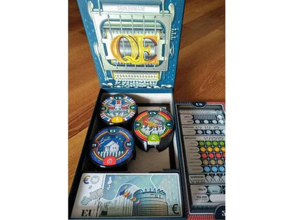 QE (Quantitative Easing) Board Game Insert / Organizer