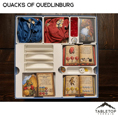 Quacks of Quedlinburg and Expansions Board Game Insert / Organizer