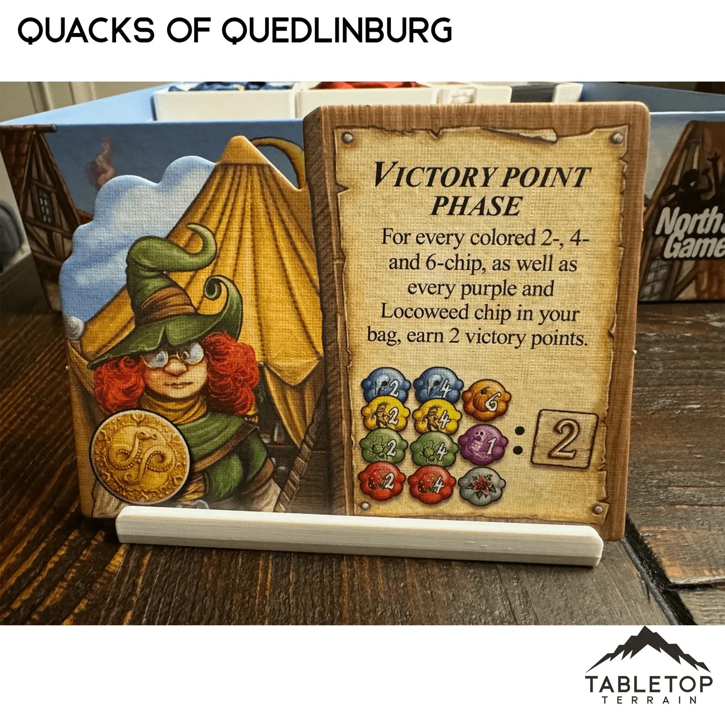 Quacks of Quedlinburg and Expansions Board Game Insert / Organizer