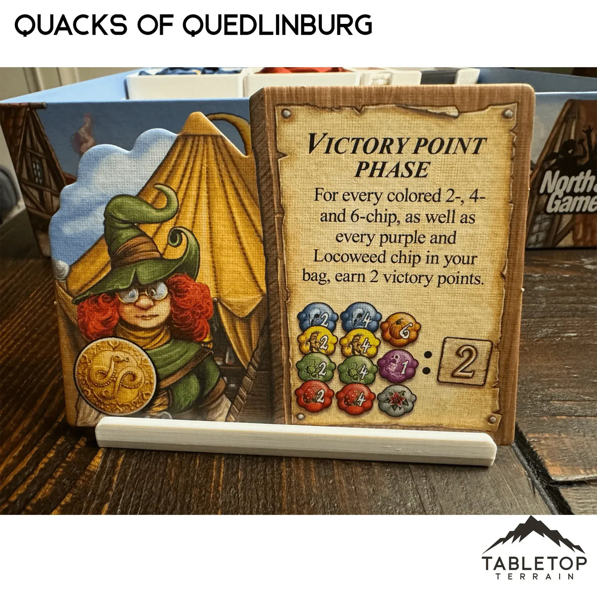 Quacks of Quedlinburg and Expansions Board Game Insert / Organizer