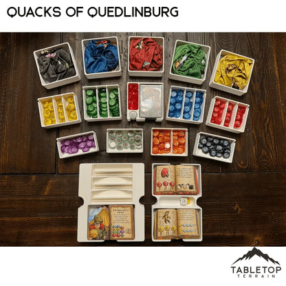 Quacks of Quedlinburg and Expansions Board Game Insert / Organizer