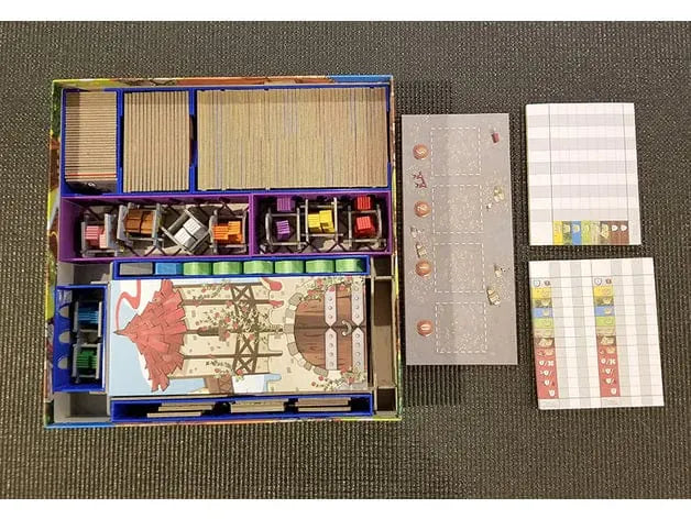 Queendomino / Kingdomino / Age of Giants Board Game Insert / Organizer