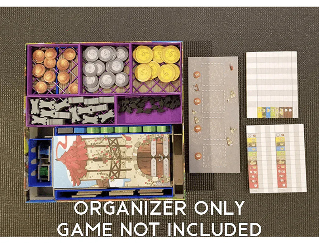 Queendomino / Kingdomino / Age of Giants Board Game Insert / Organizer