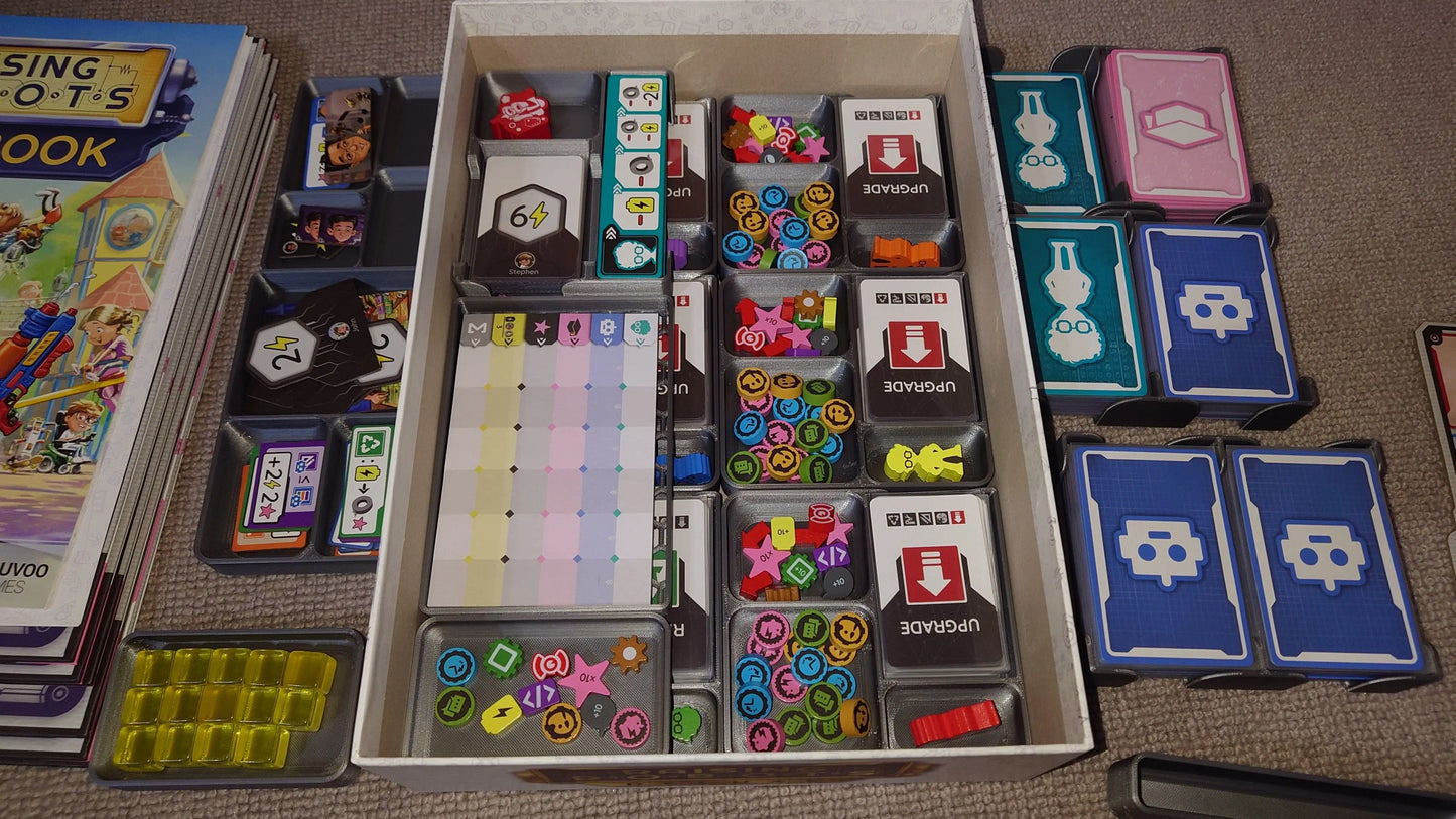Raising Robots Deluxe Board Game Insert / Organizer