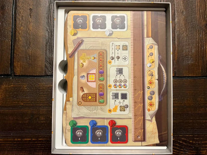 Red Cathedral with Contractors Expansion Board Game Insert / Organizer