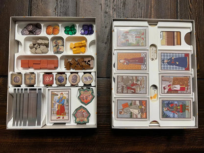 Red Cathedral with Contractors Expansion Board Game Insert / Organizer