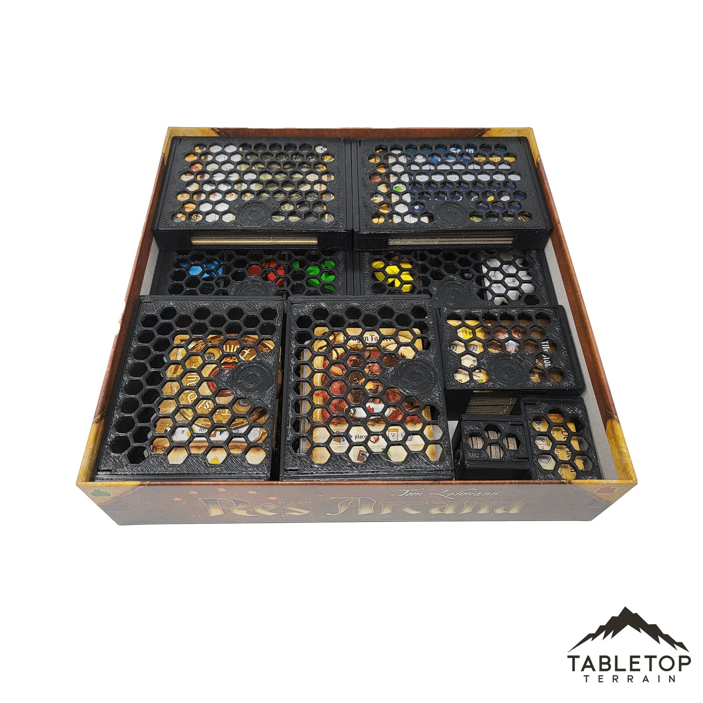 Res Arcana with Expansions 1+2 Board Game Insert / Organizer