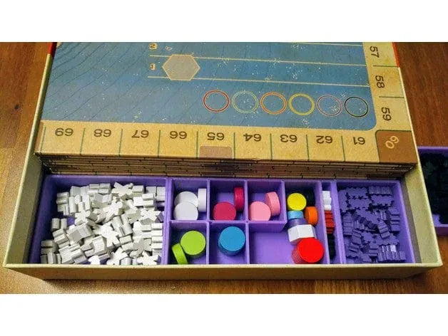 Ride The Rails with Expansion Board Game Insert / Organizer