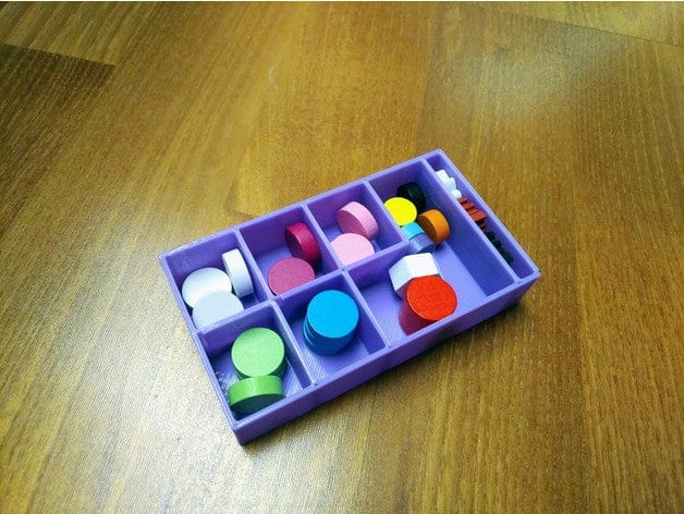 Ride The Rails with Expansion Board Game Insert / Organizer