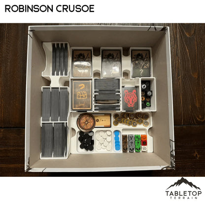 Robinson Crusoe Gamefound Collector's Edition Board Game Insert / Organizer