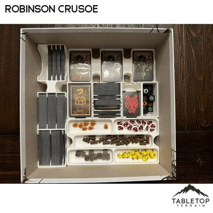 Robinson Crusoe Gamefound Collector's Edition Board Game Insert / Organizer