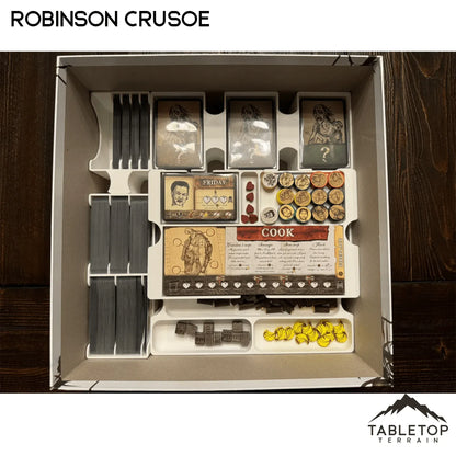 Robinson Crusoe Gamefound Collector's Edition Board Game Insert / Organizer