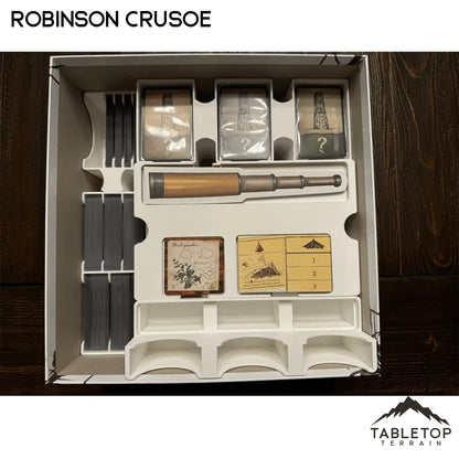Robinson Crusoe Gamefound Collector's Edition Board Game Insert / Organizer