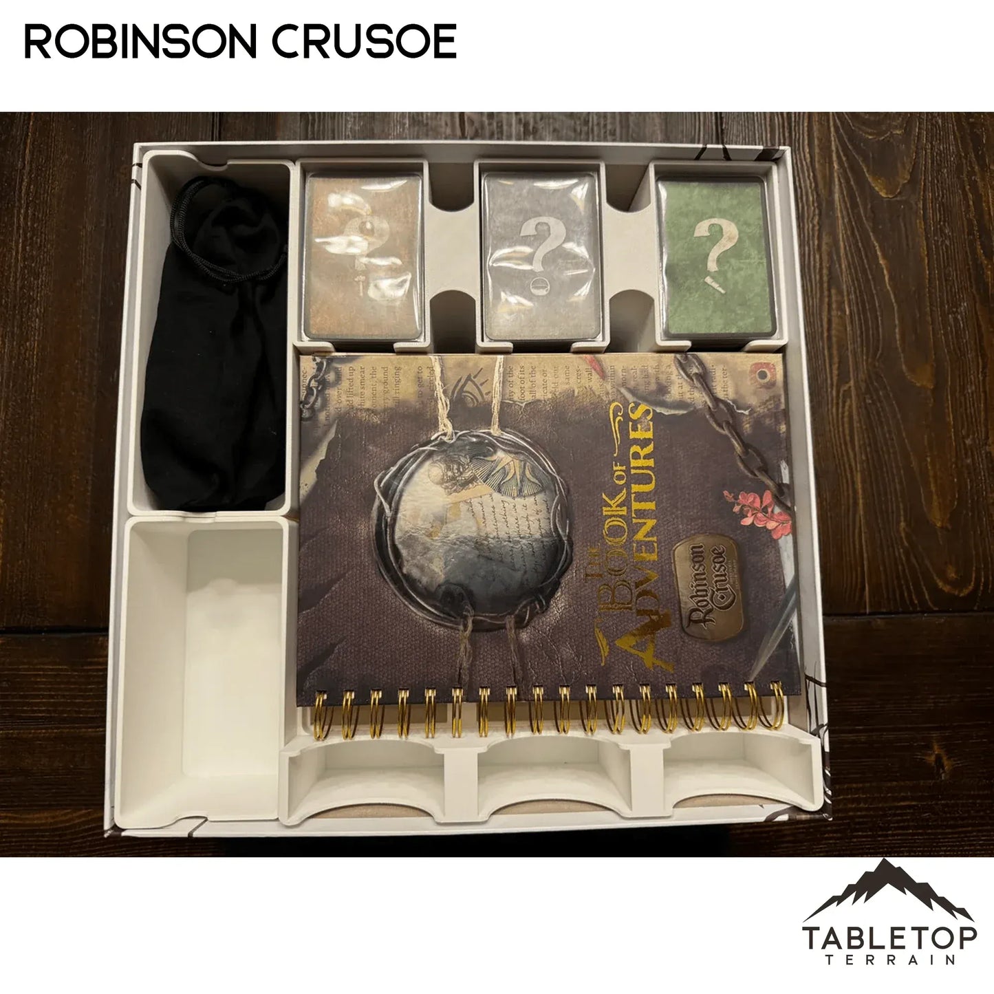 Robinson Crusoe Gamefound Collector's Edition Board Game Insert / Organizer