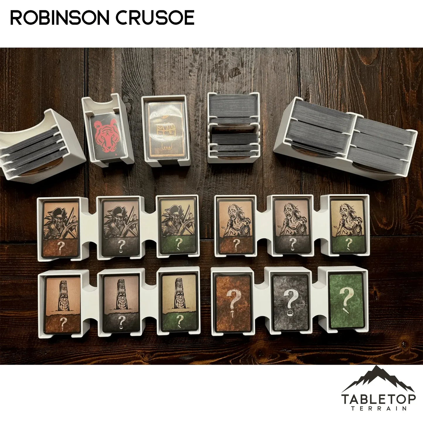 Robinson Crusoe Gamefound Collector's Edition Board Game Insert / Organizer