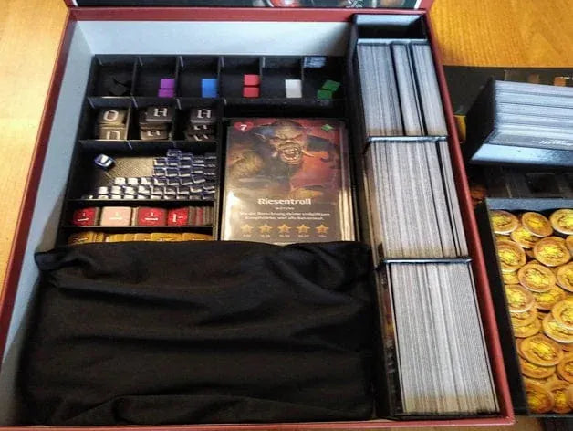 Roll Player with Monsters & Minions Expansion Board Game Insert / Organizer