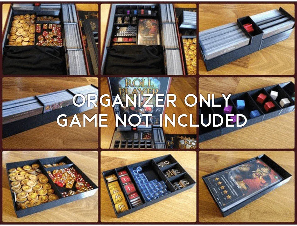 Roll Player with Monsters & Minions Expansion Board Game Insert / Organizer