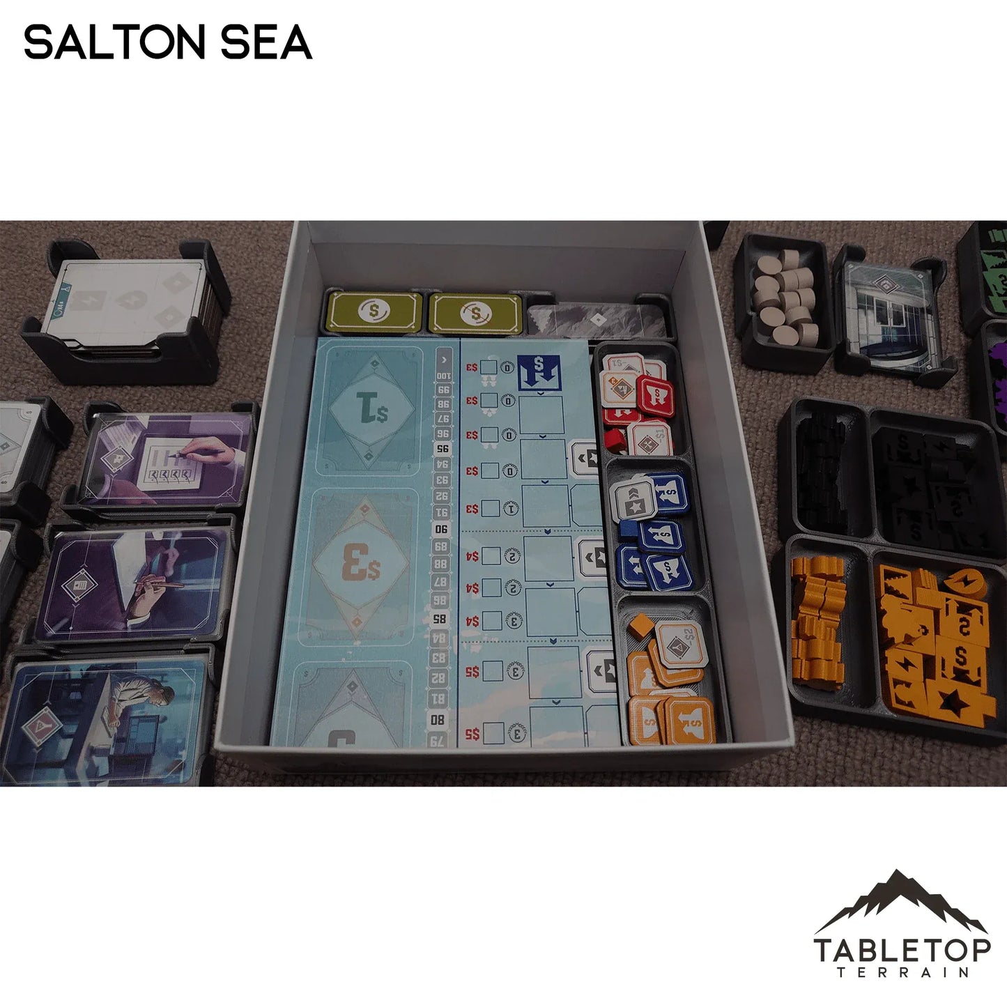Salton Sea Board Game Insert / Organizer