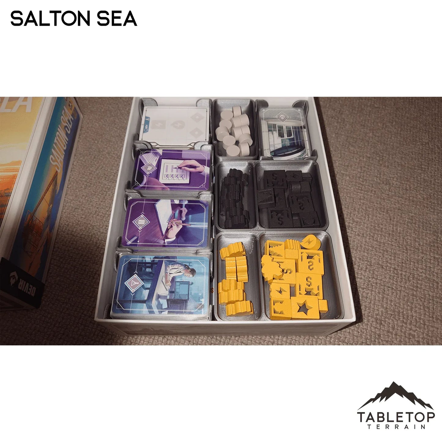 Salton Sea Board Game Insert / Organizer