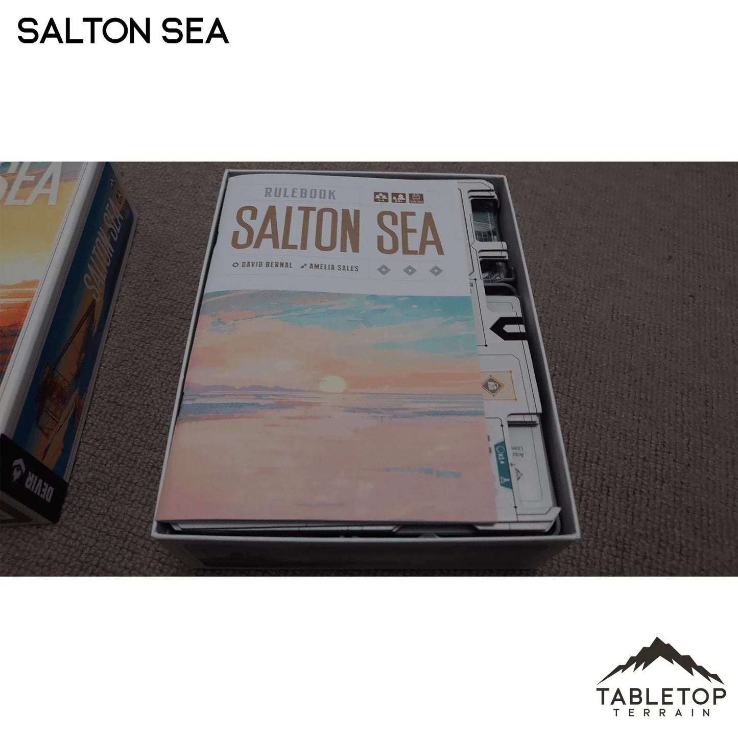 Salton Sea Board Game Insert / Organizer