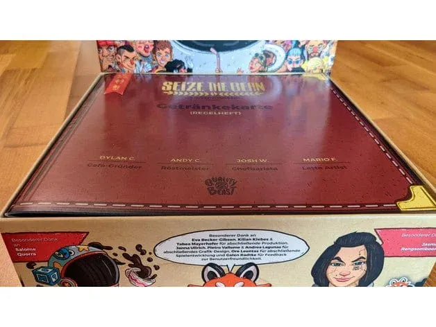 Seize the Bean Board Game Insert / Organizer Including Expansions