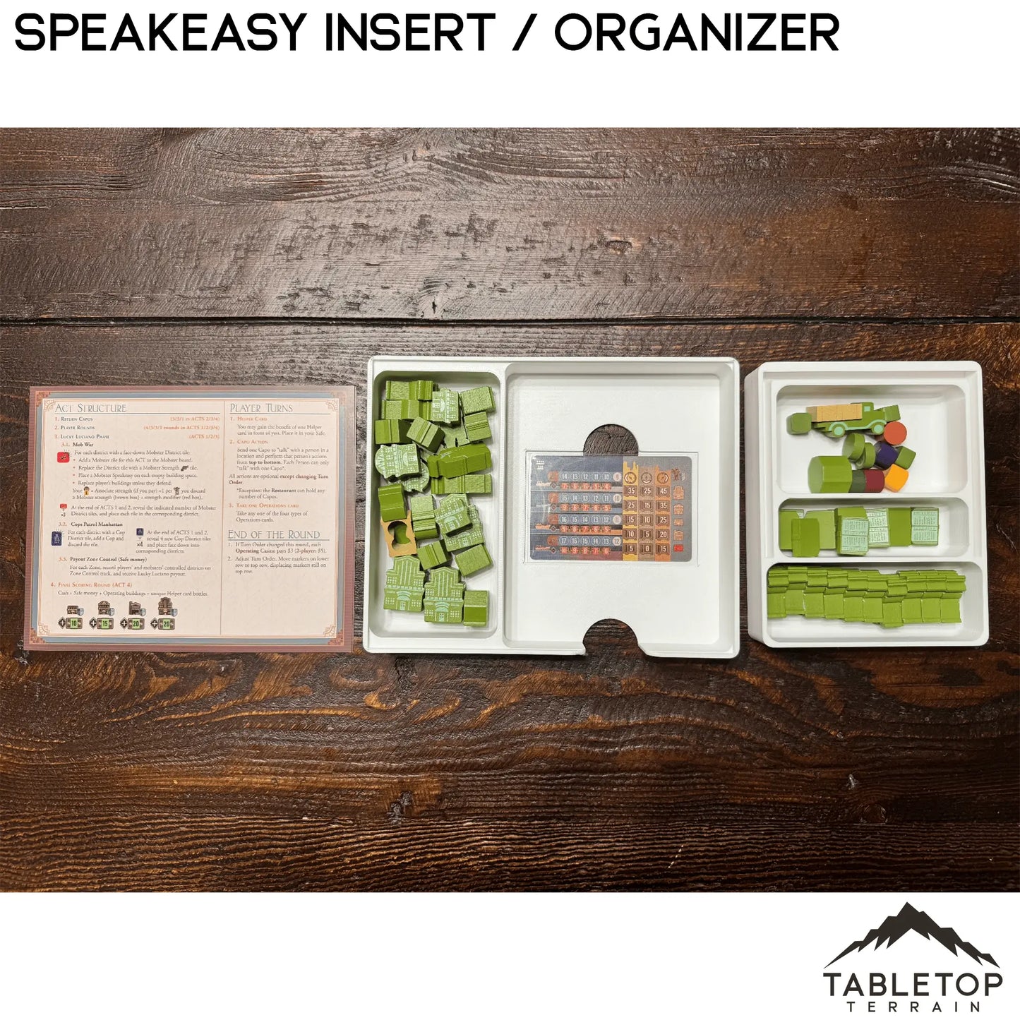 Speakeasy Insert / Organizer