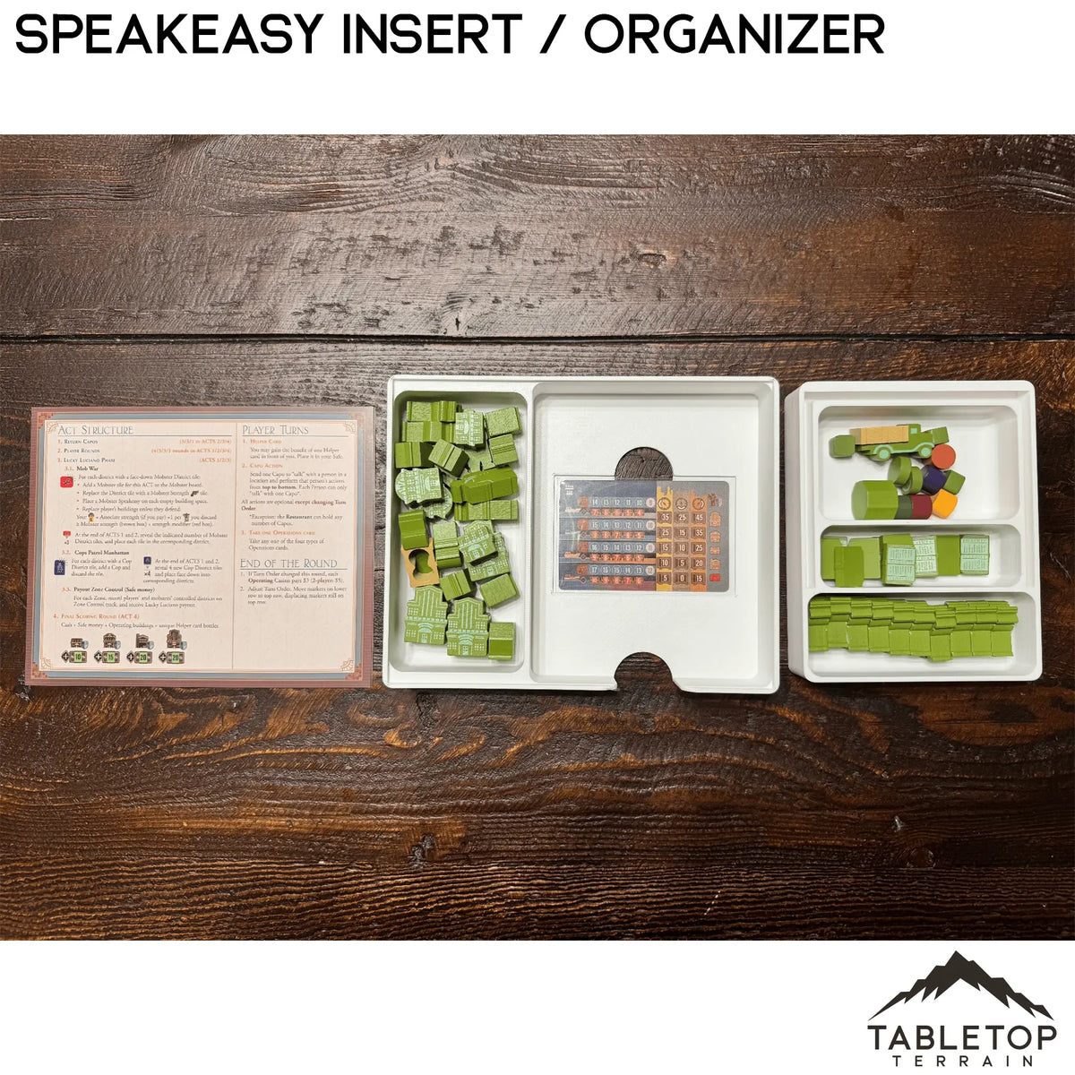 Speakeasy Insert / Organizer