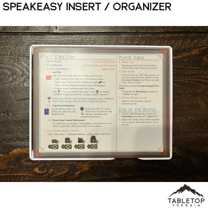 Speakeasy Insert / Organizer
