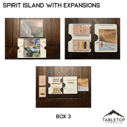Spirit Island Organizer for Content Through Nature Incarnate Insert / Organizer
