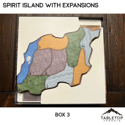 Spirit Island Organizer for Content Through Nature Incarnate Insert / Organizer