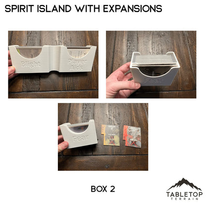Spirit Island Organizer for Content Through Nature Incarnate Insert / Organizer