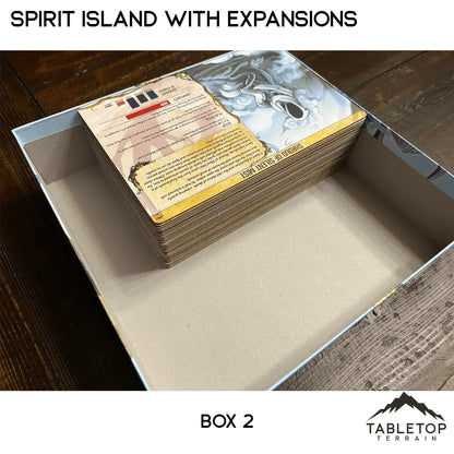 Spirit Island Organizer for Content Through Nature Incarnate Insert / Organizer