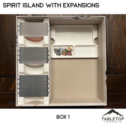 Spirit Island Organizer for Content Through Nature Incarnate Insert / Organizer