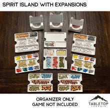 Spirit Island Organizer for Content Through Nature Incarnate Insert / Organizer