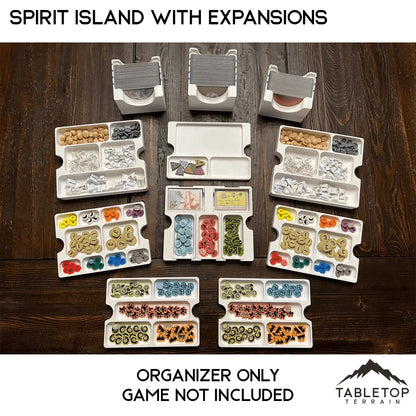 Spirit Island Organizer for Content Through Nature Incarnate Insert / Organizer