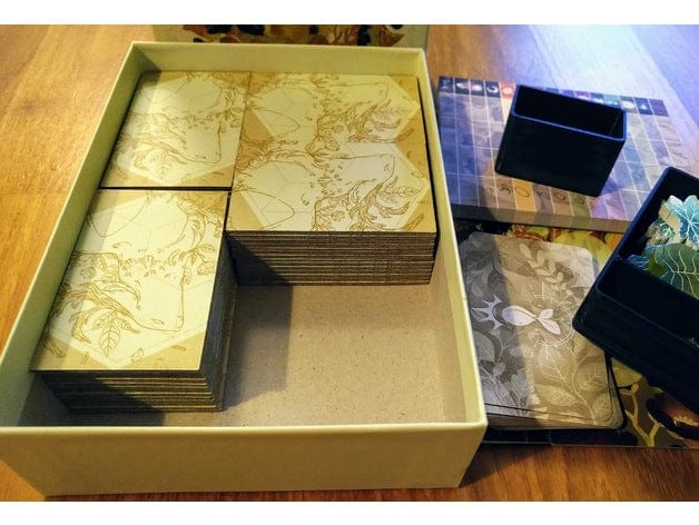 Spirits of the Forest with Moonlight Expansion Board Game Insert / Organizer