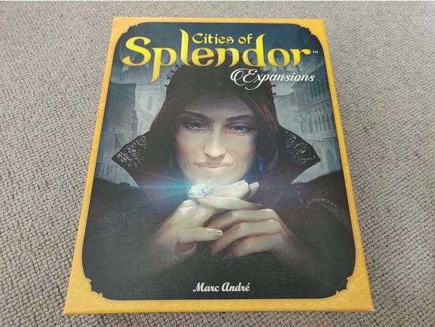 Splendor with Cities Board Game Insert / Organizer