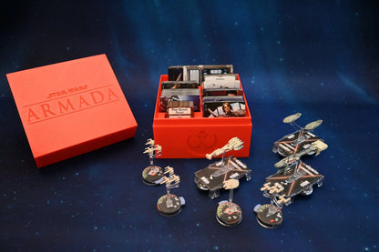 Star Wars Armada Card Storage Organizers with Magnetized Lids