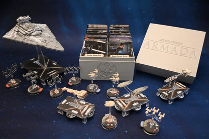 Star Wars Armada Card Storage Organizers with Magnetized Lids