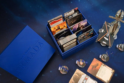 Star Wars Armada Card Storage Organizers with Magnetized Lids