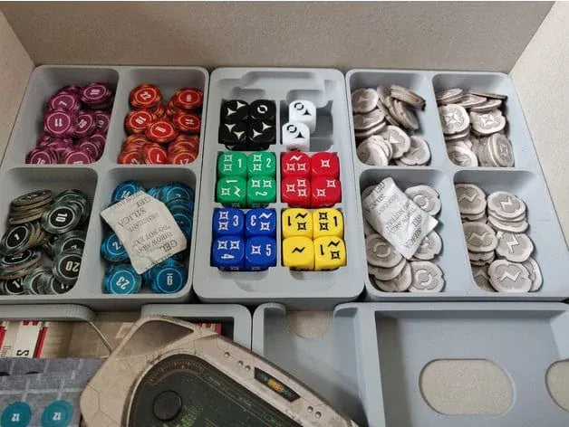 Star Wars Imperial Assault and Expansions Board Game Insert / Organizer