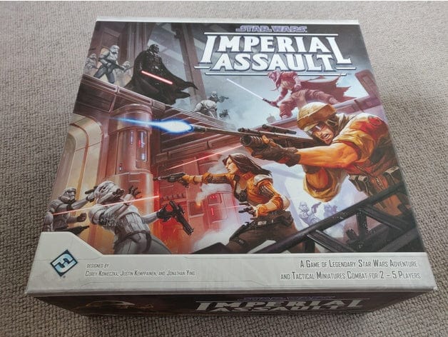 Star Wars Imperial Assault and Expansions Board Game Insert / Organizer