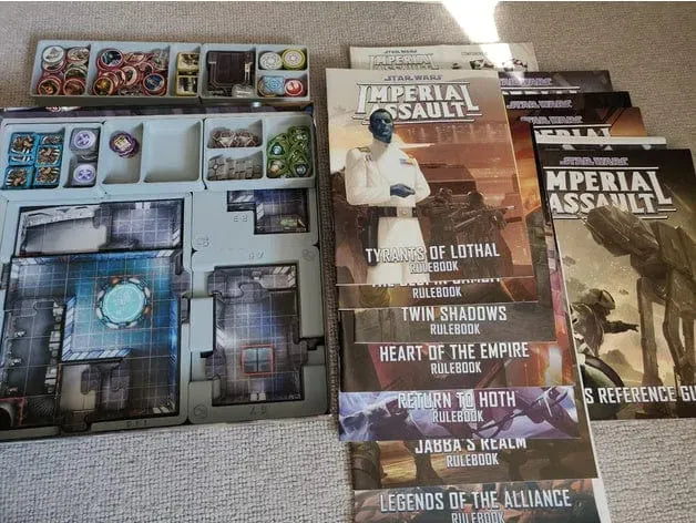 Star Wars Imperial Assault Map Tile Board Game Insert / Organizer