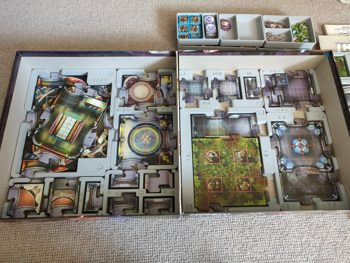 Star Wars Imperial Assault Map Tile Board Game Insert / Organizer